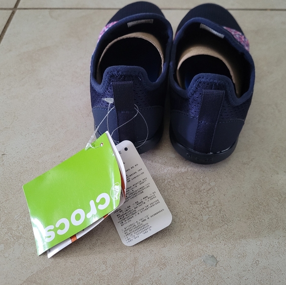 Swiftwater Cross- Strap crocs Navy/Blue Jean (W6) - Picture 6 of 9